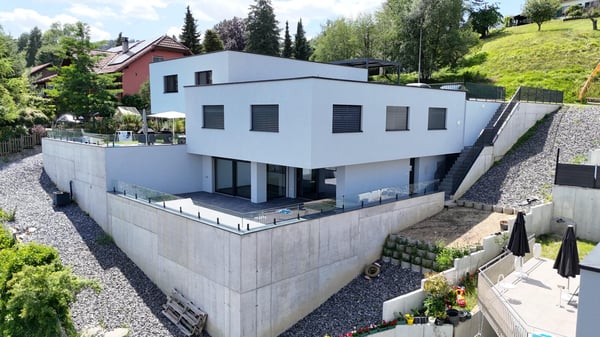 Villa jumelle contemporaine de 180 m² à Lucens - incroyable vue dégagée 2