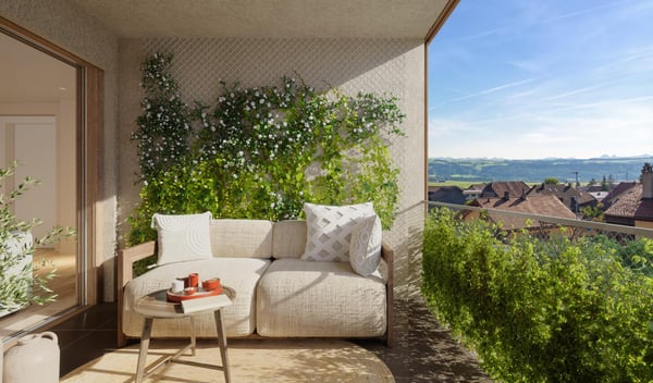 Superbe 3.5 pièces neuf avec spacieuse loggia 1
