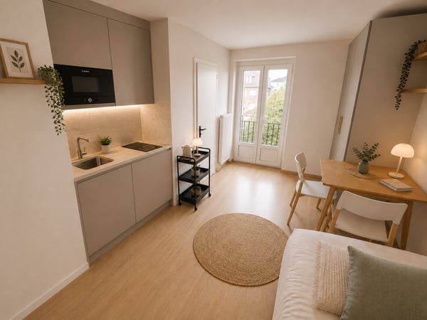 Studio entièrement rénové au coeur de Lausanne 4