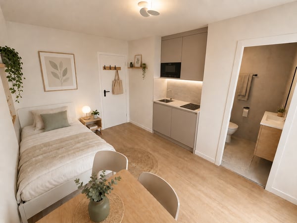 Studio entièrement rénové au coeur de Lausanne 1