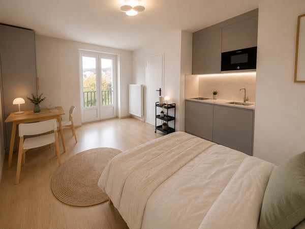 Studio entièrement rénové au coeur de Lausanne 3