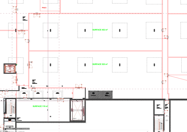 Surface de stockage de 600 m² – Bernex 2