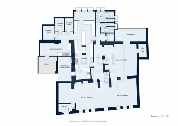 Restaurant 460 m2 au Sentier 4