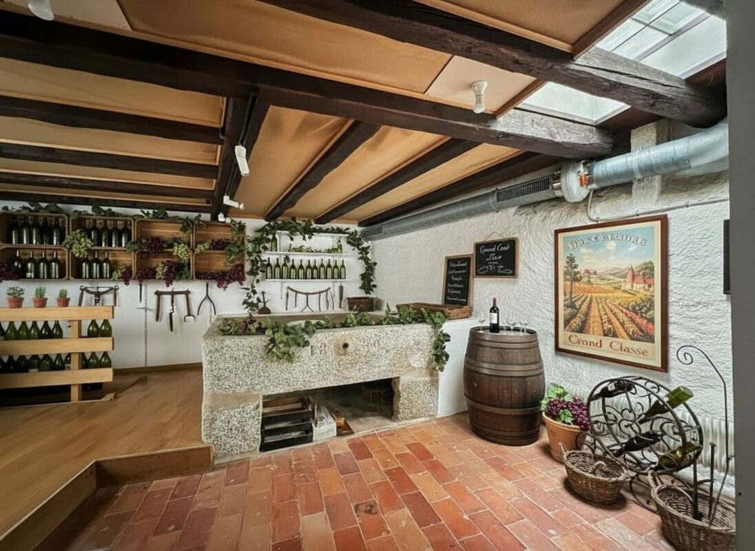 APPARTEMENT EN TRIPLEX DANS UNE BELLE MAISON VIGNERONNE