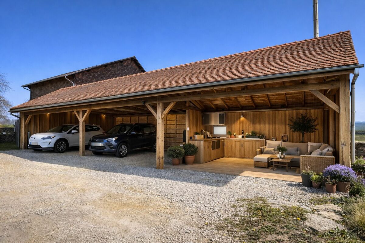 TERRAIN AVEC GRAND RURAL & COUVERT À TRANSFORMER EN HABITATION OU TOUT LE REZ POUR UNE ACTIVITÉ ET VOTRE HABITATION AU REZ SUPÉRIEUR, OU PLUSIEURS FAMILLES ?