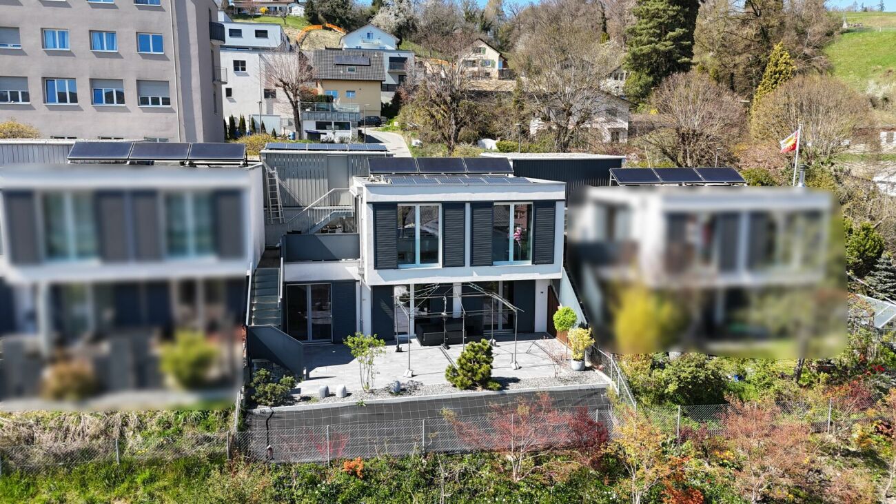 VILLA CONTIGUË FAMILIALE, AU CALME, AVEC TERRASSES ET BELLE LUMINOSITÉ