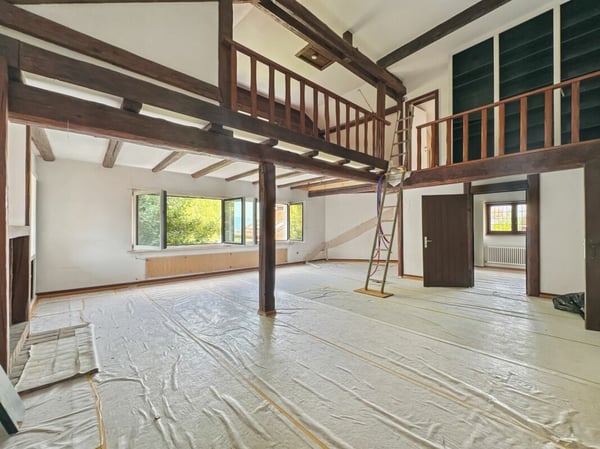 PROPRIETE ATYPIQUE SUR PLUS DE 6'000 M2 EN COURS DE RÉNOVATION, NON SOUMISE A LA LDFR 8