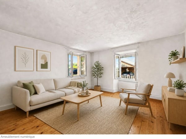 MAISON VILLAGEOISE MITOYENNE DE 2 APPARTEMENTS 14