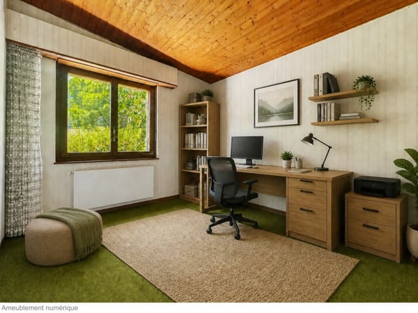 VILLA INDIVIDUELLE DE PLAIN-PIED EN BORDURE DE ZONE AGRICOLE AVEC UN RUISSEAU 11