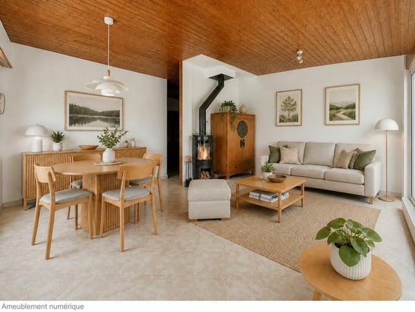 VILLA INDIVIDUELLE DE PLAIN-PIED EN BORDURE DE ZONE AGRICOLE AVEC UN RUISSEAU 6