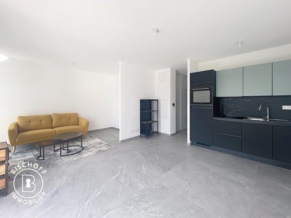 Moderne 1.5-Zimmer-Wohnung mit Stadtblick in Saint-Louis – sofort verfügbar! 2