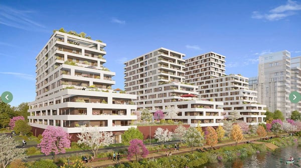 Moderne 3-Zimmer-Wohnung mit Flussblick in Huningue 6
