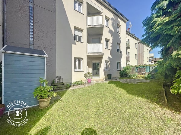 Schöne F2 im Gartengeschoss, 5 Minuten vom Zoll von Basel entfernt 1