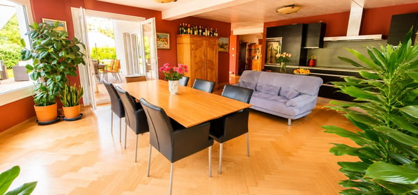 Belle propriété de 7 pces avec grands espaces de vie et superbe jardin 9