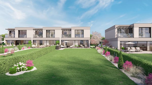 Terre Sainte, nouvelle promotion Minergie, villa jumelle contemporaine 2