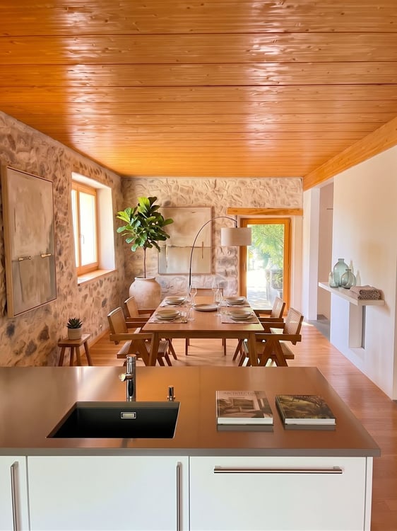 Magnifique appartement/maison de village avec grand jardin 5