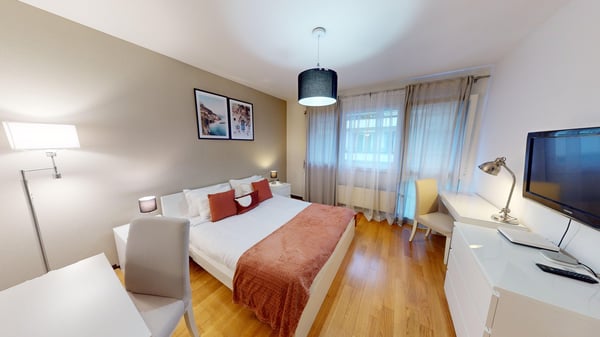 Modern Fully Furnished Studio near University of Geneva & HUG 2