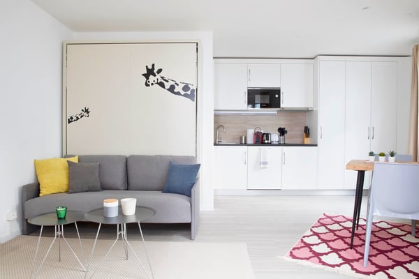 Limited offer! Bright & Practical Studio in the Heart of the City of Lausanne 1