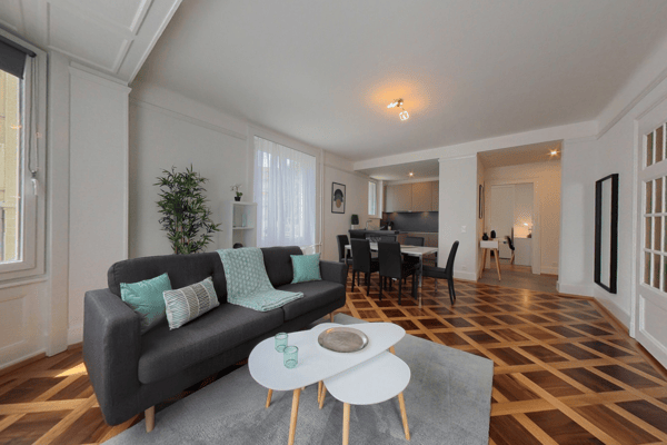 Appartement meublé de 1.5p à 5 minutes du lac 2