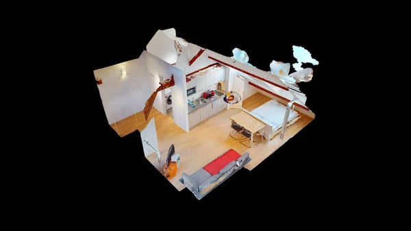 Cosy furnished studio Chailly 9