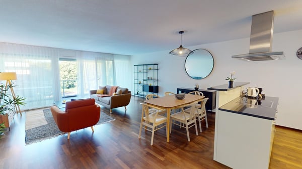Modern 2-Bedroom Apartment in Morges with Balcony & Parking 3