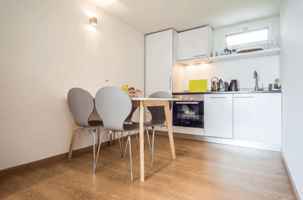 Rooftop Views & Central Location: 1-Bedroom Apartment in Lausanne 3