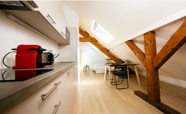Fully equipped studio - Lausanne 1