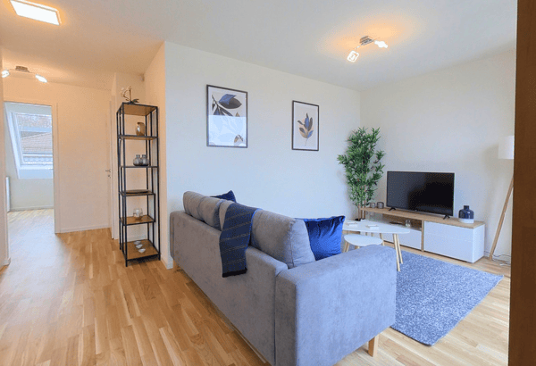 Spacious 1-Bedroom Furnished Apartment with Balcony - Central Lausanne 2