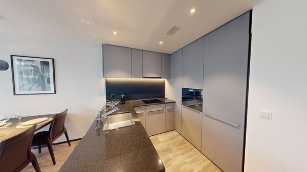 Stylish Furnished 2-Room Apartment with Balcony 2