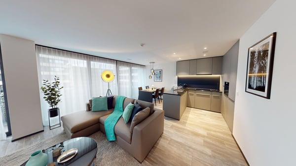 Stylish Furnished 2-Room Apartment with Balcony 6