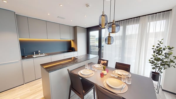 Fully Furnished Apartment with Balcony - 1-Month Minimum 8