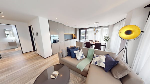 Fully Furnished Apartment with Balcony - 1-Month Minimum 2