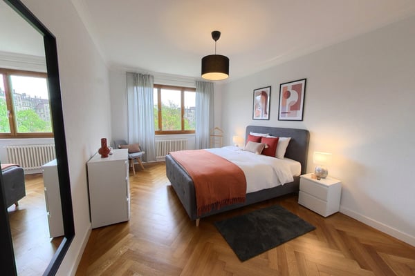 Appartement meublé 85 m2 au centre de Genève 4