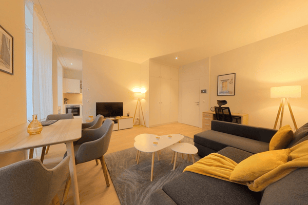Large and Comfortable 1-Bed Furnished Apartment City Center with Utilites  Included 2