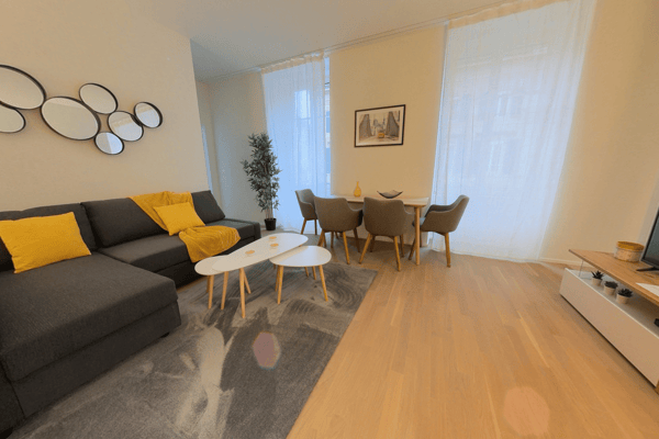 Large and Comfortable 1-Bed Furnished Apartment City Center with Utilites  Included 3