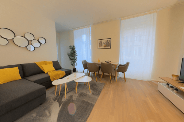 Large and Comfortable 1-Bed Furnished Apartment City Center with Utilites  Included 9