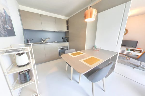 Furnished Premium studio with parking space available - Nyon 5