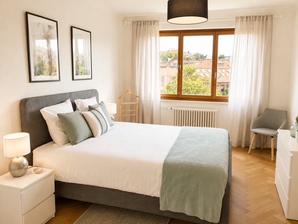1-Bedroom Furnished Spacious Apartment with Balcony in Geneva! 10