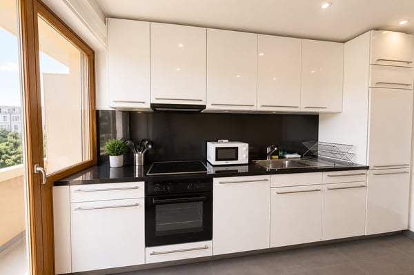 1-Bedroom Furnished Spacious Apartment with Balcony in Geneva! 12