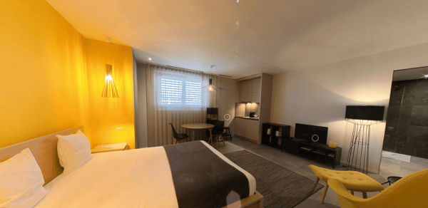 Charming furnished studio near Lake Geneva (Cornavin District) 1