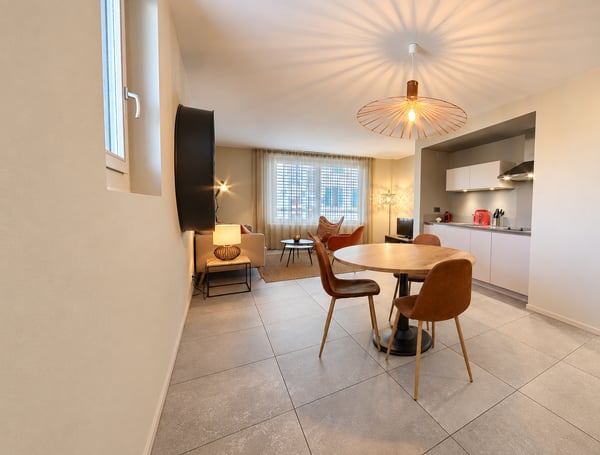 Charming Furnished 1-bed in the Heart of Geneva 6