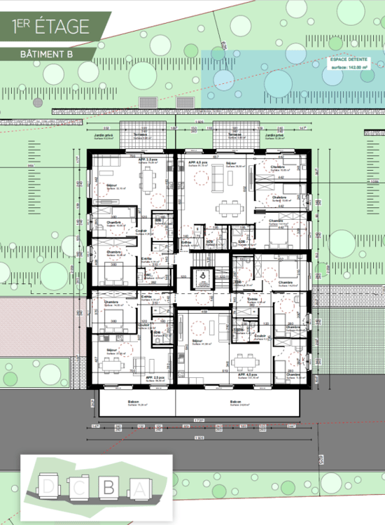 Appartement de 2.5 pièces, au 1er étage 9