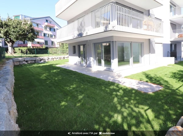 Rare à saisir! Magnifique appartement neuf en rez-jardin, 3 chambres, très proche du centre, quartier sans aucune nuisance! 1