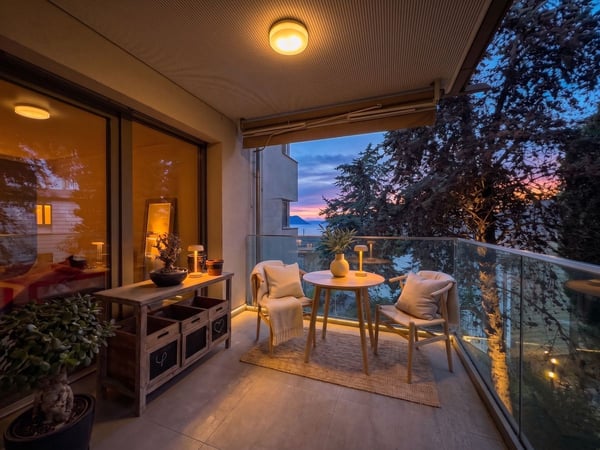 Montreux - Territet - Appartement contemporain avec balcon, vue lac et parking intérieur 6