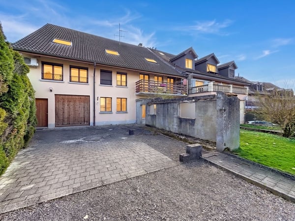 À 2 minutes d'Echallens - Appartement 3.5 P. en rez de jardin avec garage 1