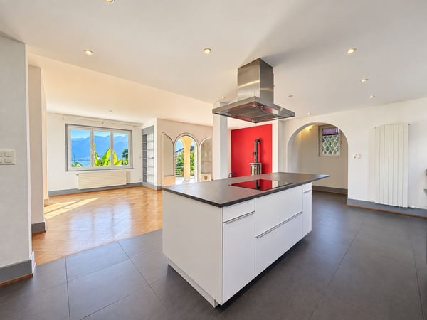 Appartement de charme de 4,5 pièces, terrasse, jardin et splendide vue sur le lac ! 4