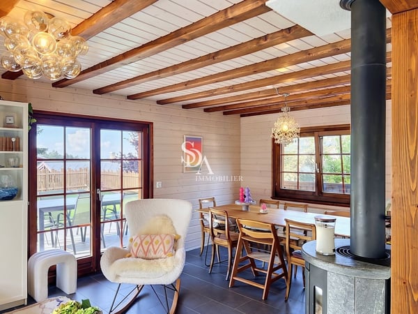 Rare et magnifique! à louer chalet familial au coeur des