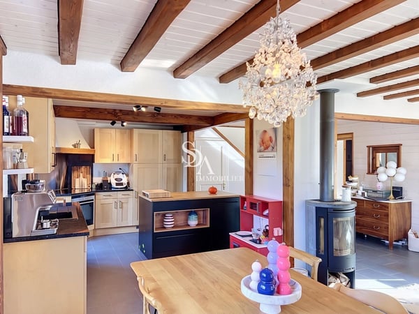 Rare et magnifique! à louer chalet familial au coeur des
