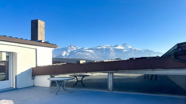 Halles artisanales, déjà louées, et un appartement de 5,5 pièces. 2