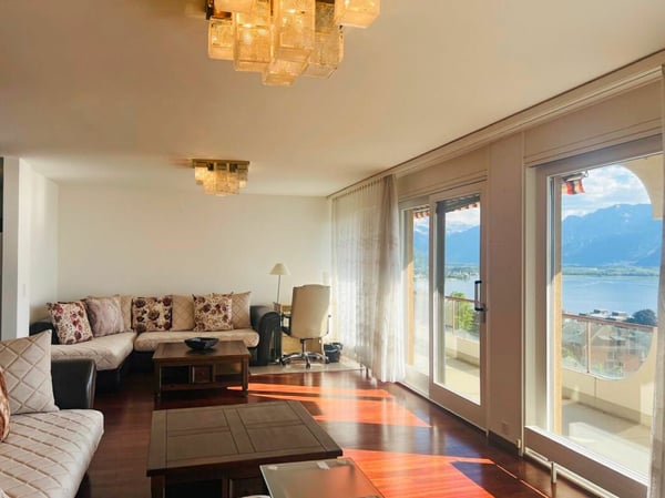 Magnifique appartement de 1.5 pièces avec vue panoramique sur le Lac. 5